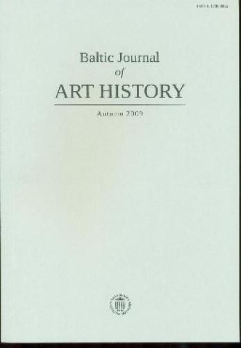 Baltic Journal of Art History Autumn 2009