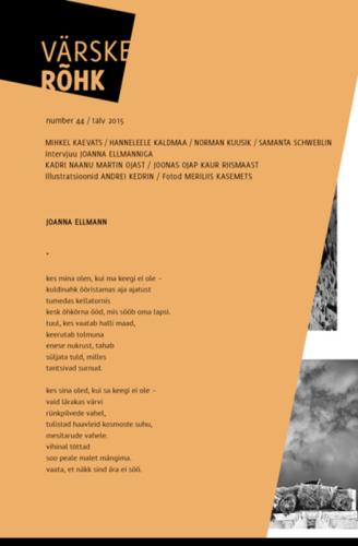 Värske Rõhk nr 44 (4/2015)