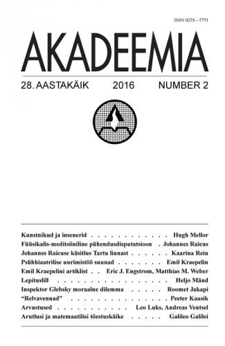 AKADEEMIA nr. 2 - 2016