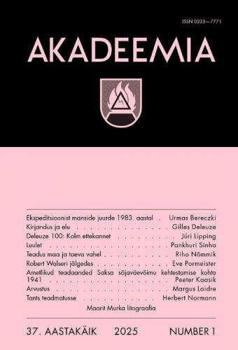 AKADEEMIA nr. 01 - 2025
