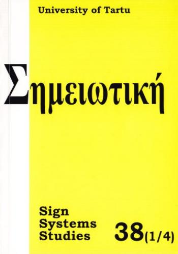 Sign Systems Studies 38.1-4 Special issue: Semiotics of Resemblance  