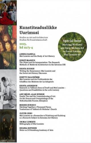 Kunstiteaduslikke Uurimusi - Studies on Art and Architecture 2013/3-4 (22) 