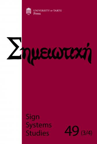 Sign Systems Studies 49.3/4  Special issue: Cultures of the face
