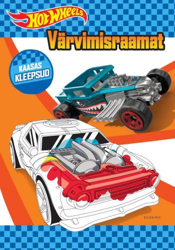 Hot Wheels Coloring Book With Stickers