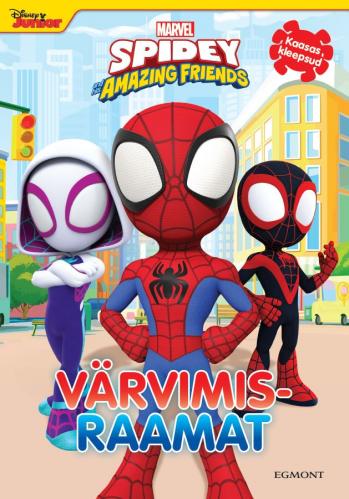 Spidey and his amazing friends. Coloring book