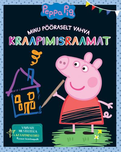 Põrsas Peppa. Kraapimisraamat