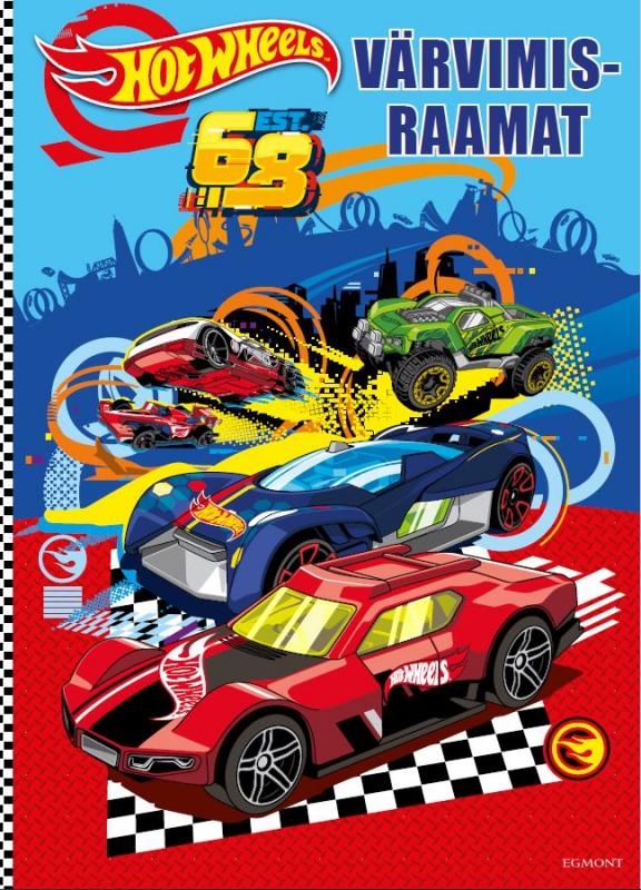 Hot Wheels. Värvimisraamat