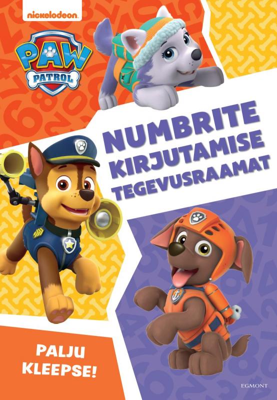 Paw Patrol. Numbrid