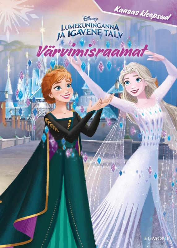 Lumekuninganna ja igavene talv. Värvimisraamat