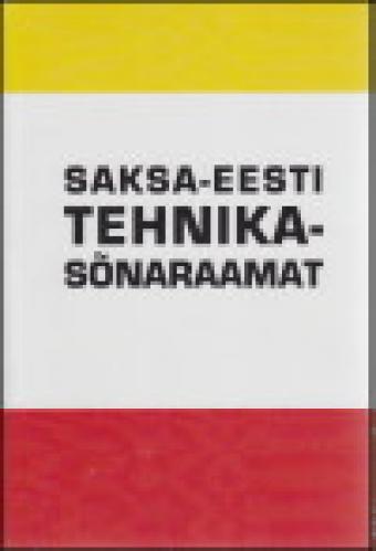 Saksa-eesti tehnikasõnaraamat