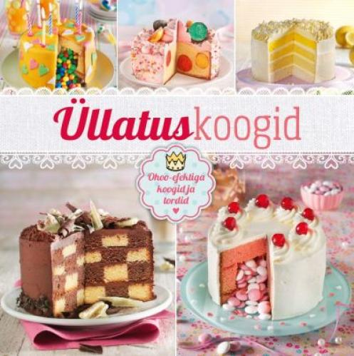 Üllatuskoogid: ohoo-efektiga koogid ja tordid