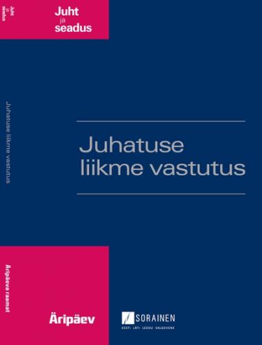 Juhatuse liikme vastutus
