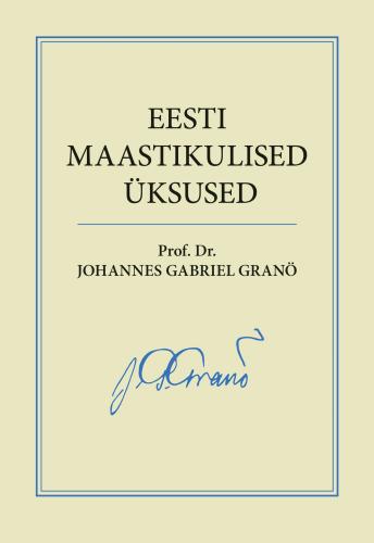 Eesti maastikulised üksused