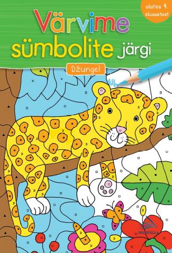 Värvime sümbolite järgi. Džungel