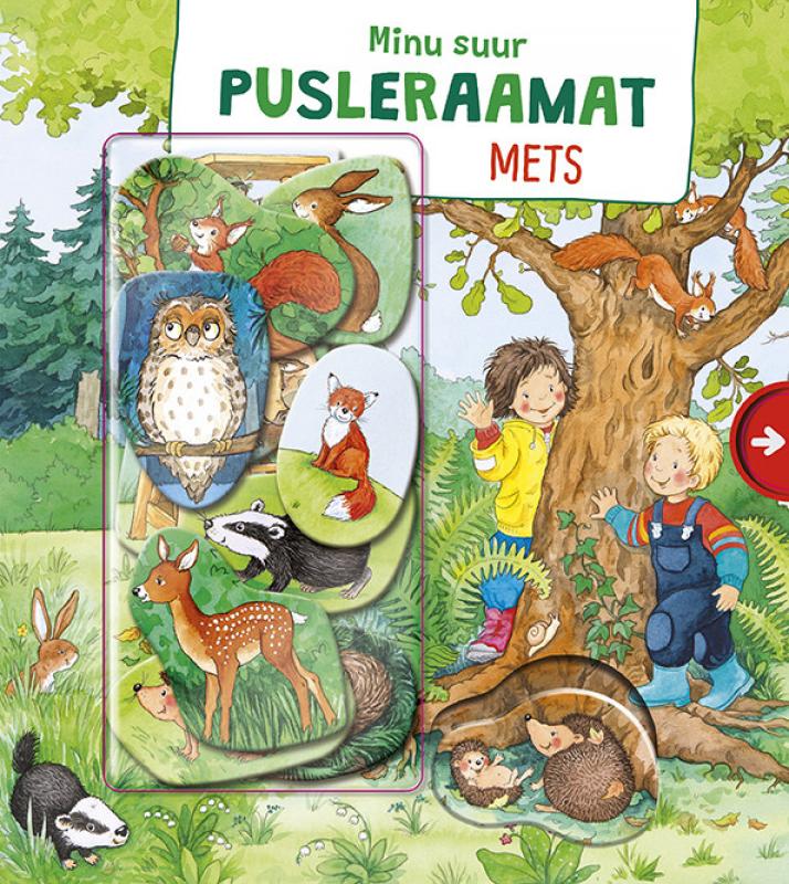 Minu puslega mänguraamat. Mets