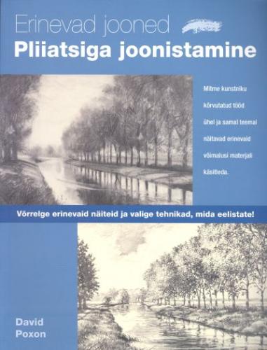Erinevad jooned: pliiatsiga joonistamine