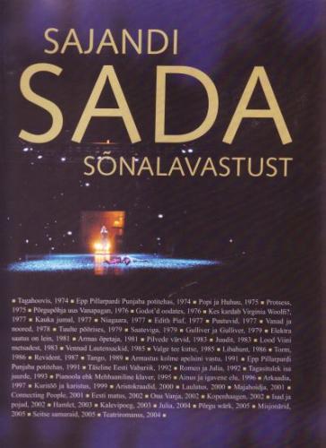 Sajandi sada sõnalavastust: [ 1906-2004]