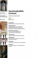 Kunstiteaduslikke Uurimusi - Studies on Art and Architecture 2012/1-2 (21)  