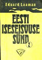 Eesti iseseisvuse sünd 2