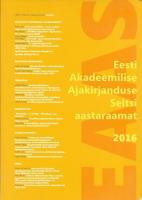 Eesti Akadeemilise Ajakirjanduse Seltsi aastaraamat 2013