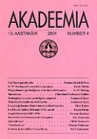 Akadeemia 2001/4