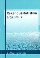 Rakendusstatistika lühikursus