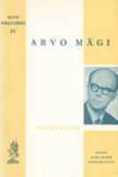 Arvo Mägi. Lühimonograafia