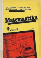 Matemaatika 9. klassile