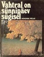 Vahtral on sünnipäev sügisel