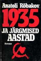 1935 ja järgmised aastad: romaan