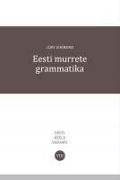 EESTI MURRETE GRAMMATIKA