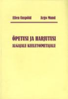 ?•petusi ja harjutusi algajale keeletoimetajale