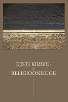 Eesti kiriku- ja religioonilugu - Õpik kõrgkoolidele