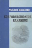 Korporatsioonide rahandus: [ õpik]