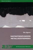 Vastastikdifusioon metallisüsteemides