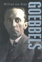 Kes oli Goebbels?: biograafia