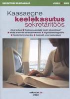 Kaasaegne keelekasutus sekretäritöös
