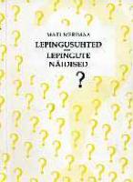 Lepingusuhted ; Lepingute näidised