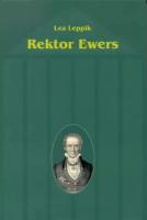 Rektor Ewers: monograafia