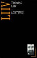 Achtung: [ luuletused]