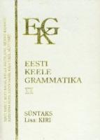Eesti keele grammatika.