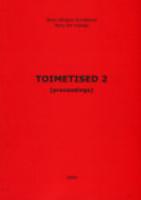 Toimetised 2 / Proceedings