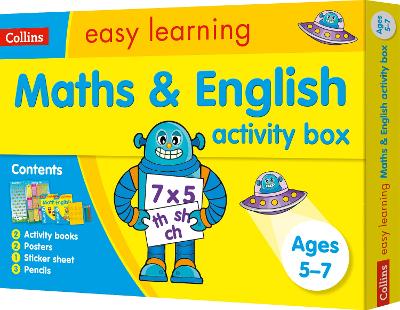 Maths and English Activity Box Ages 5-7: Ideal for Home Learning