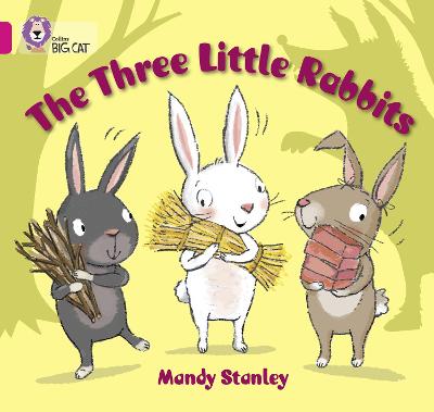 Three Little Rabbits: Band 01b/Pink B