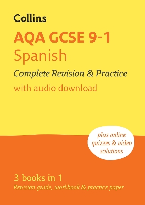 AQA GCSE 9-1 Spanish Complete Revision and Practice: Ideal for Home Learning, 2026 Exam 2nd Revised edition