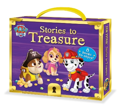 PAW Patrol Stories to Treasure  8 Book Gift Box
