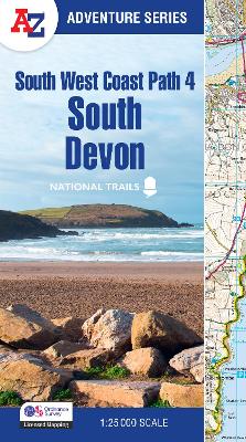 South West Coast Path 4  South Devon: With Ordnance Survey Mapping 4th Revised edition