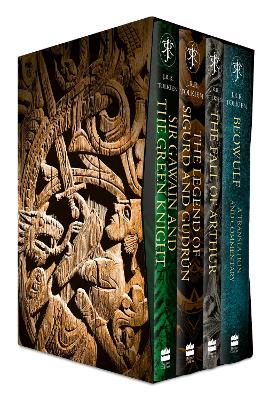 Myths and Legends (Boxed Set): Sir Gawain and the Green Knight, the Legend of Sigurd and Gudrún, the Fall  of Arthur & Beowulf: a Translation and Commentary