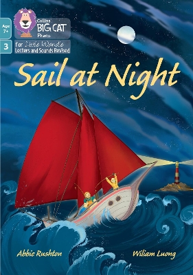 Sail at Night: Phase 3 Set 1 Blending Practice