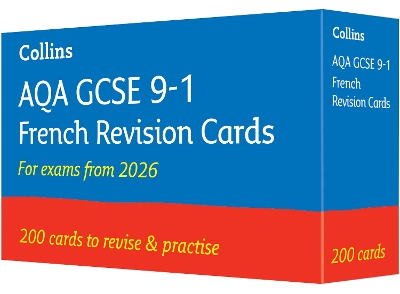 AQA GCSE 9-1 French Vocabulary Revision Cards: Ideal for the 2026 and 2027 Exams 2nd Revised edition